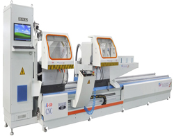 鋁門窗三軸任意角切割鋸